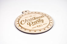Load image into Gallery viewer, Christmas Invitation card - set of 10 Christmas party invitations