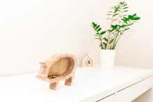 Load image into Gallery viewer, Wooden Piggy Bank Pig (Engraving)