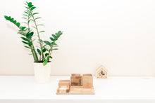 Load image into Gallery viewer, Wooden Desk Organizer - Wood Desk Organizer