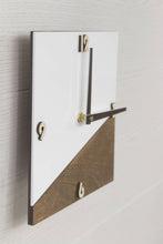 Load image into Gallery viewer, Wooden Clock - Wood And Acrylic Glass Wall Clock
