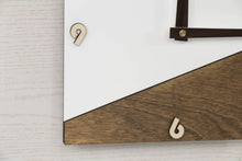 Load image into Gallery viewer, Wooden Clock - Wood And Acrylic Glass Wall Clock