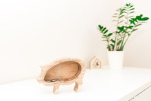 Load image into Gallery viewer, Wooden Piggy Bank Pig (Engraving)