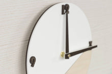 Load image into Gallery viewer, Wood And Acrylic Glass Wall Clock