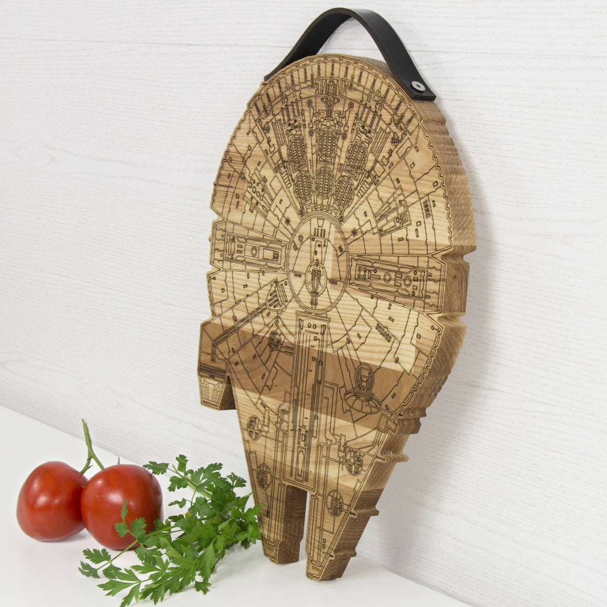 Star Wars Millennium Falcon Chopping Board » Gadget Flow