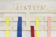 Load image into Gallery viewer, Medal hanger - wooden wall medal hanger