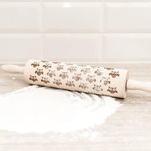 Load image into Gallery viewer, Rolling Pin - wooden rolling pin ( owls )