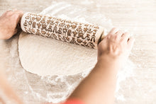 Load image into Gallery viewer, Rolling pin - wooden rolling pin forest animals
