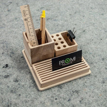Load image into Gallery viewer, Desk Organizer - Wood Desk Organizer