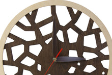Load image into Gallery viewer, Wooden Clock - Wood Wall Clock