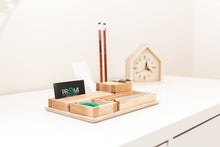 Load image into Gallery viewer, Wooden Desk Organizer - Desk Organizer