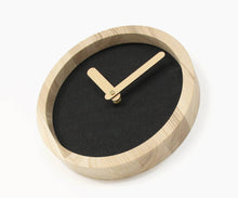 Load image into Gallery viewer, Wooden Clock -Black Wood Wall Clock