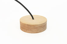 Load image into Gallery viewer, Wooden lamp - hanging wooden lamp