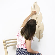 Load image into Gallery viewer, Wooden Kids Growth Chart for Measuring Height, Personalized Nursery Decor, Keepsake Idea, Baby Shower Gift
