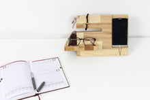 Load image into Gallery viewer, Wooden Docking Station - Desk Organizer, Rack