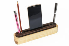 Load image into Gallery viewer, Wooden Desk Organizer - Wooden Desk Organizer Box