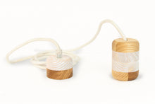 Load image into Gallery viewer, Wood lamp - wooden hanging lamp