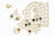 Load image into Gallery viewer, Wall Map Of Europe, Beer Cap Collecting Board