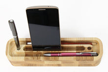 Load image into Gallery viewer, Wooden Desk Organizer - Wooden  Organizer / Box