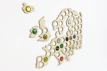 Load image into Gallery viewer, Wall Map Of Europe, Beer Cap Collecting Board