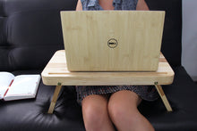 Load image into Gallery viewer, Laptop Stand -Wooden Laptop Stand