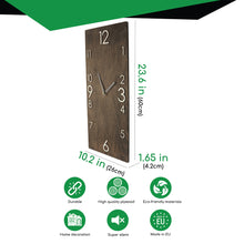 Load image into Gallery viewer, Wall Clock, Large Wooden Wall Clock