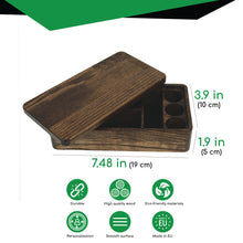 Load image into Gallery viewer, Jewelry Box, Wooden Box For Cosmetics And Jewelry