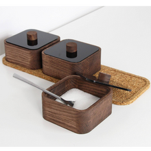 Load image into Gallery viewer, Spice Jars - Wooden Spice Boxes