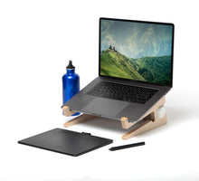 Load image into Gallery viewer, Natural Birch PromiDesign connectors connect connecting wooden wood design