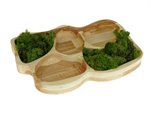 Load image into Gallery viewer, Wooden Food Tray - Wood Snacks Board
