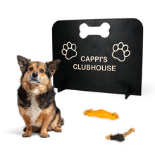 Load image into Gallery viewer, Wooden Dog Stopper, Pet Barrier for Dog Room Stopper, Home Décor for Pet Lovers, Gift for Dog Owners