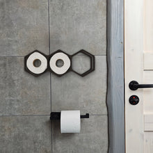 Load image into Gallery viewer, Bathroom Toilet Roll Holder for Everyday Use, Modern Toilet Paper Holder for Multi-Roll Storage and Bathroom Upgrades