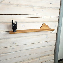 Load image into Gallery viewer, Wooden Shelf with Mountain Design, Functional Storage and Unique Decoration for Modern and Rustic Spaces