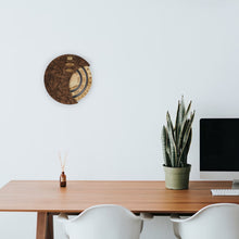 Load image into Gallery viewer, Handmade Wooden Wall Calendar for Gifting, Engraved Round Calendar for Home and Office Decor