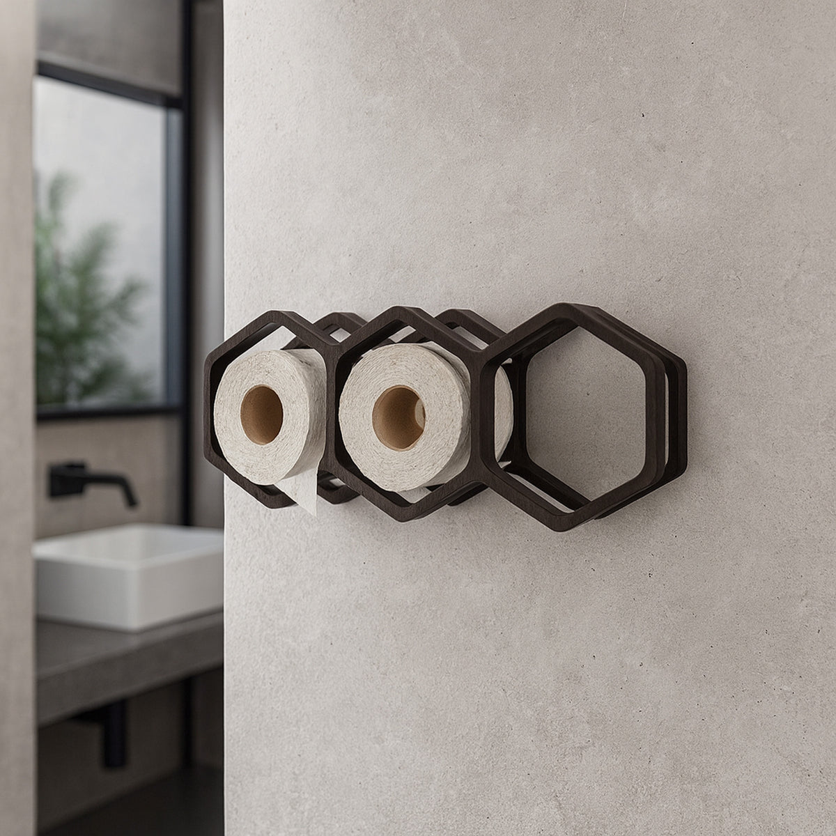 Badezimmer Toilettenpapierhalter, moderner Mehrrollen-Halter