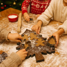 Load image into Gallery viewer, Personalized Christmas Tree Cutting Board, Ashwood Kitchen Board for Cheese, Charcuterie &amp; Holiday Gifts