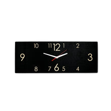 Load image into Gallery viewer, Wooden Wall Clock Black (2 Sizes)