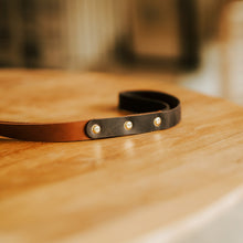 Load image into Gallery viewer, Personalized leather dog leash