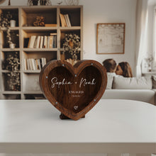 Load image into Gallery viewer, Heart Shaped Piggy Bank, Gift for newlyweds