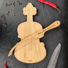 Load image into Gallery viewer, Personalized Sourdough Knife with Oak Handle, Handmade Bread Knife for Bakers, Perfect Kitchen Gift