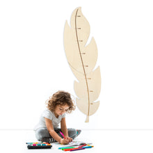 Load image into Gallery viewer, Wooden Kids Growth Chart for Measuring Height, Personalized Nursery Decor, Keepsake Idea, Baby Shower Gift