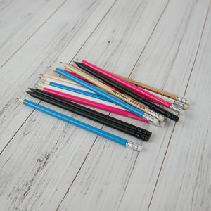 Personalized Wooden HD Pencils, Custom Engraved Pencils for School, Office Gifts, Event Favors, Teacher Appreciation Gift