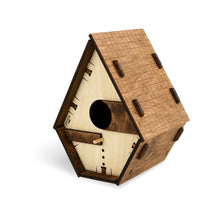 Load image into Gallery viewer, Wooden Bird House &quot;Dark&quot;