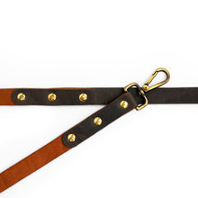 Load image into Gallery viewer, Personalized leather dog leash