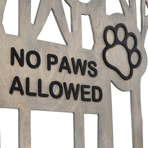 Portable Wooden Dog Stopper Gate for Indoor Use with Customizable Options