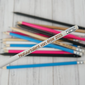 Personalized Wooden HD Pencils, Custom Engraved Pencils for School, Office Gifts, Event Favors, Teacher Appreciation Gift