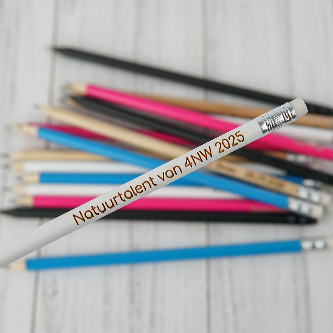 Personalized Wooden HD Pencils, Custom Engraved Pencils for School, Office Gifts, Event Favors, Teacher Appreciation Gift