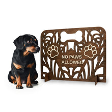 Load image into Gallery viewer, Custom Wood Dog Stopper, Freestanding Divider for Home Spaces