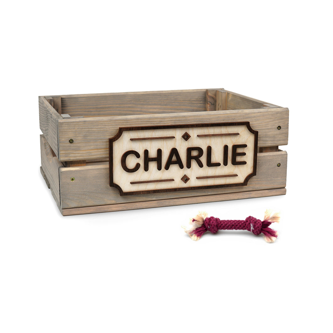 Personalized storage box for Dog's Toy