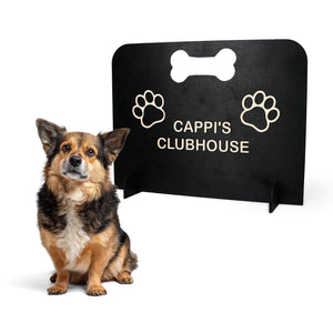 Wooden Dog Stopper, Pet Barrier for Dog Room Stopper, Home Décor for Pet Lovers, Gift for Dog Owners