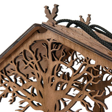 Load image into Gallery viewer, Wooden bird feeder "Oak Tree"